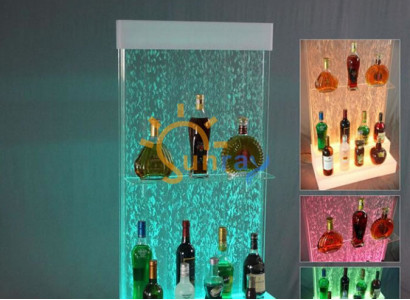 Designer LED Bar Ablagen Wasser Wand Bar Theke Regal Möbel