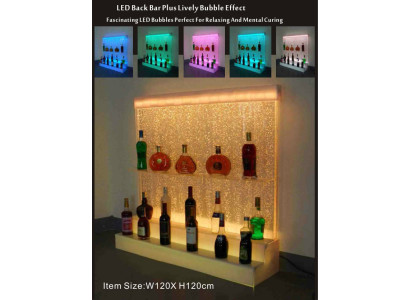 Led Wasser Wand Regal Bar Einrichtung Ausgefallene Regale Schrank Glas