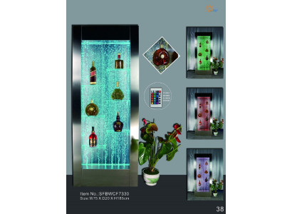 Led Wasser Wand Bar Regal Säule Wassersäulen Theke Regale Deko Designer