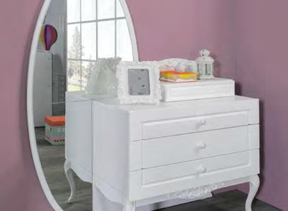 Moderne Kommode Holz Schlafzimmer Jugend Kinder Zimmer Weiß Möbel Design Neu