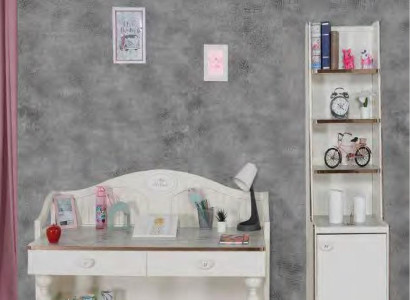 Bücherregal Schreibtisch Jugend Zimmer Möbel Regalen im Kinderzimmer 2tlg. Set