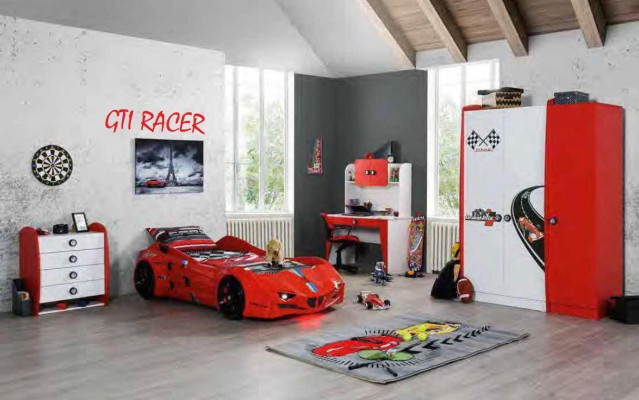 Schreibtisch Mit Regalen Moderner Jugendzimmer Kinderzimmer Designer Möbel Luxus