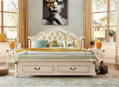 Holzbett Bett Design Luxus Doppel Hotel Betten Schlafzimmer 180x200 cm Holz