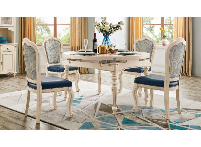 Runder Barock Esstisch Tisch Klassische Esstische Möbel Tische Holz Möbel Neu