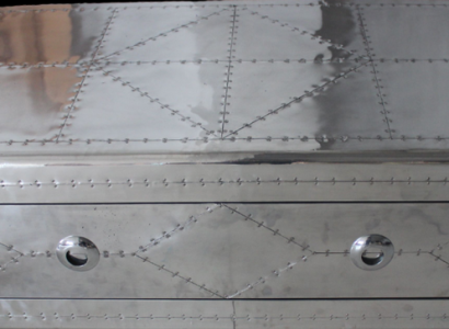 Aviator Couchtisch Vintage Flugzeug Stil Beistelltisch Wohnzimmertisch Tisch Neu