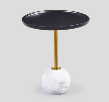 Moderner Couchtisch Runder Beistelltisch Luxus Wohnzimmer Ablagetisch
