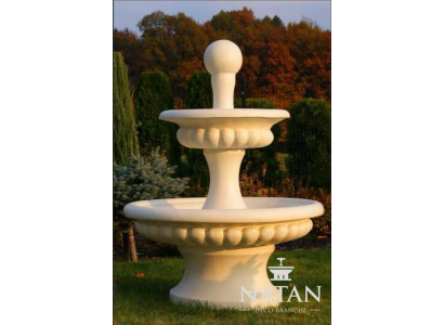 Springbrunnen Garten Teich Brunnen 163cm Steinbrunnen Gartenbrunnen Fontaine Neu