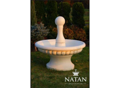 Zierbrunnen Springbrunnen Skulptur Brunnen Deko Garten Fontaine Teich 129cm Neu
