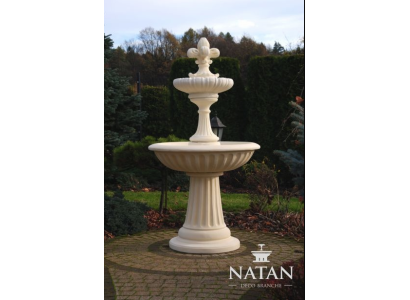 Zierbrunnen Springbrunnen 171cm Skulptur Brunnen Deko Garten Fontaine Teich Neu