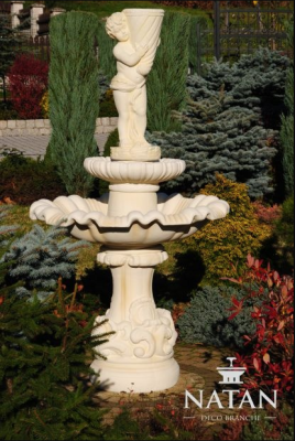Springbrunnen Garten Teich Brunnen Steinbrunnen Gartenbrunnen Stein Fontaine