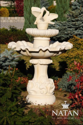 Springbrunnen Garten Teich Brunnen Steinbrunnen Gartenbrunnen Fontaine Teich