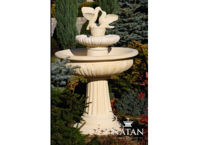 Springbrunnen Froschbrunnen Brunnen Steinbrunnen Gartenbrunnen Fontaine 127cm