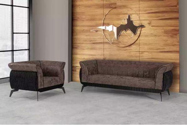 Sessel Designer Polster Stoff Arbeitzimmer Textil Möbel Luxus Sitz Neu