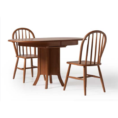 Garnitur Holzstühle Küchenstühle Esszimmerstühle Set 6tlg Braun Holz