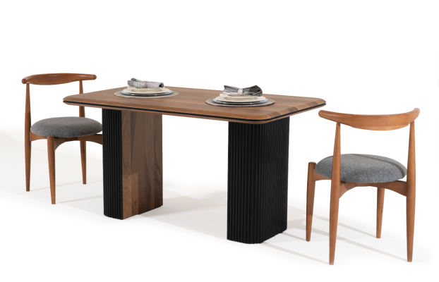 Set Küchenstühle Esszimmerstühle Holzstühle Set 4tlg Stühle Braun