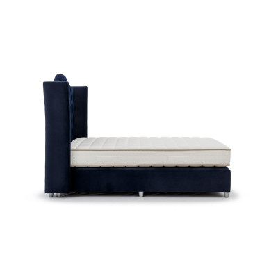 Set Schlafzimmer Bett 2x Nachttische 3tlg.Luxus Einrichtung Komplett Design