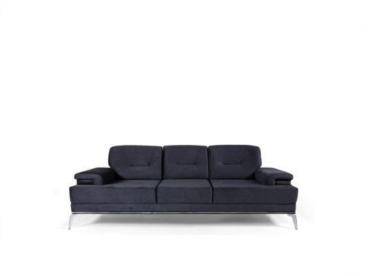 Komplette Stoffsofa Garnitur Moderne Polstercouchen Dreisitzer Sessel