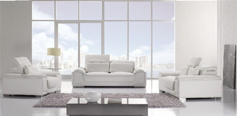 Design Couchen Sofas Polster 32 Sitzer Sofagarnitur Garnituren Set Leder Sofa
