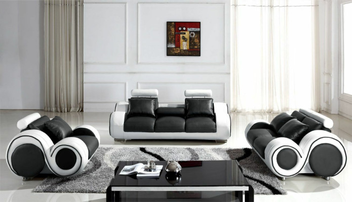 Moderne Sofagarnitur 3+2+1 Sitzer Set Design Sofas Polster Couchen Textil