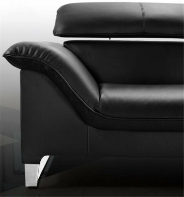Sofas Moderne Couchen Polster Leder 32 Sitzer Sofagarnitur Garnituren Set Neu