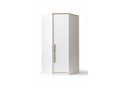 Weißer Kleiderschrank Schlafzimmer Eckschrank Kinderzimmer Möbel Neu