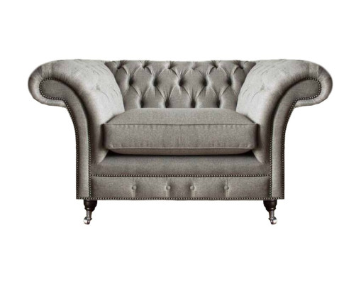 Wohnzimmer Sessel Neu Luxus Möbel Polster Sitz Chesterfield Textil Möbel