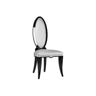 Weißer Esszimmerstuhl Luxus Sitzer Esszimmermöbel Sessel Barock Stil-