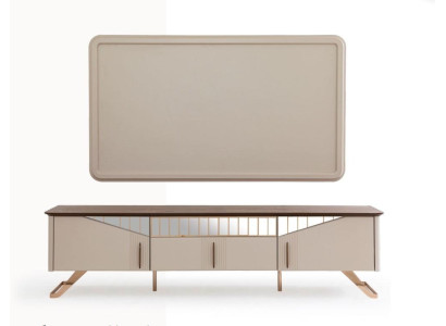Modernes Lowboard TV-Ständer Designer Sideboard Edle Wohnwand