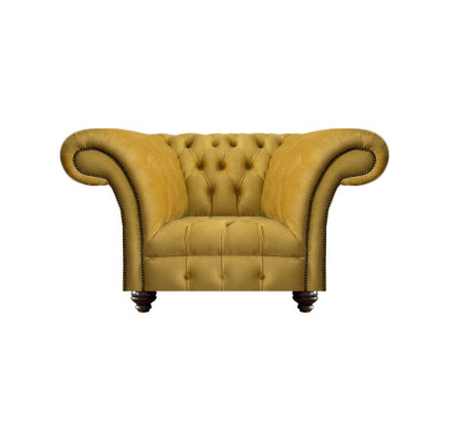 Chesterfield Modern Sessel Luxus Design Wohnzimmer Sitz Möbel Textil Neu