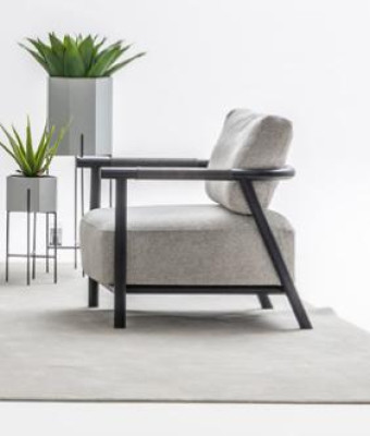 Komplett Wohnzimmer Hochwertig stilvoll 3-Sitzer Couch Modern Grau Sessel