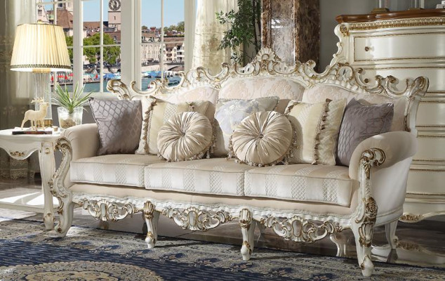 Luxus Sofa Design Couch Polster Klassische Möbel Dreisitzer Dreisitzer