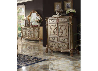 Klassische Barock Antik Stil Kommode Sideboard Kommoden Echt Holz Anrichte neu