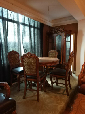 Runder Esszimmer Rund Tisch Holz Tische Runde Klassische Barock Rokoko Möbel Neu