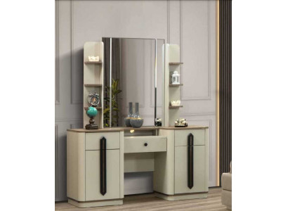 Schminktisch Spiegel Konsole Schmink Tische Luxus Konsolen Holz neu