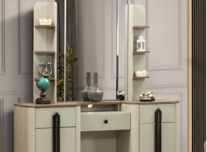 Schminktisch Spiegel Konsole Schmink Tische Luxus Konsolen Holz neu