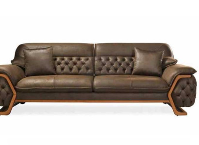 Sofa 3 Sitzer Chesterfield Couch Polster Wohnzimmer Sofas Design Verstellbar