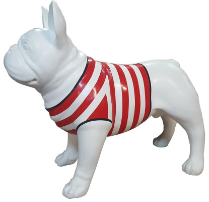 Hunde Dekoration Statue Abstrakte Figur Figuren Deko Garten Moderne Skulpturen