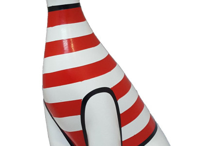 Statuen Skulptur designer Loft bunte Skulpturen Abstrakte Figur Figuren Abstrakt