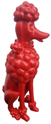 Designer Abstrakte Figur Moderne Figuren Dekoration Pudel Deko Garten Skulpturen