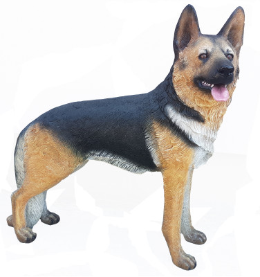 Designer Figur Statue Moderne Figuren Dekoration Hund Garten Skulptur Skulpturen