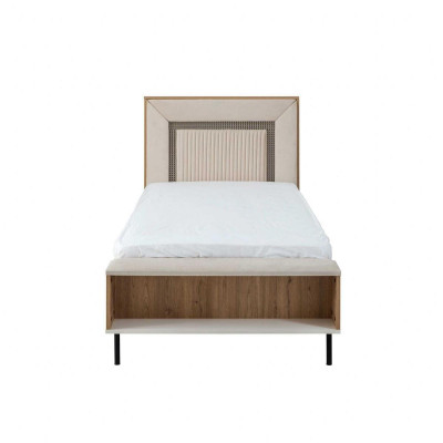 Moderne Komplette Kindermöbel Kinderbett Braun Holz Set 4tlg Bett Neu