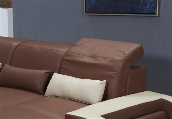 Wohnlandschaft U Form xxl Ecksofa Sofa Couch Polster Garnitur Leder Sofas Ecke