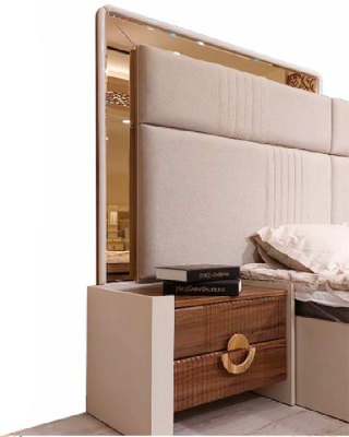 Schlafzimmer Set Doppelbett 2x Nachttische Neu Einrichtung Designer Möbel
