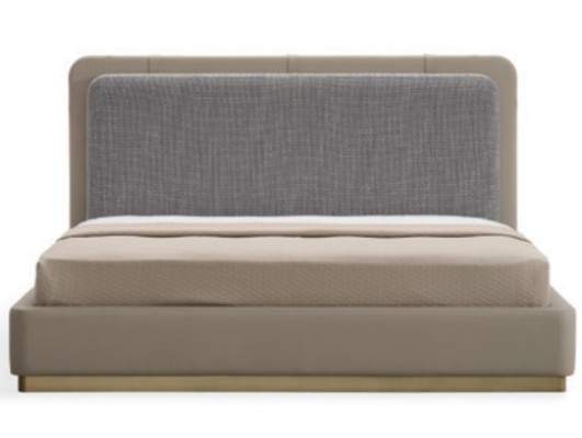 Schlafzimmer Set Luxus Komplettes Bett +2x Nachttische 3tlg  Modern Set