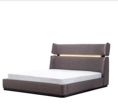 Luxus Schlafzimmer set Bett mit 2x Nachttische Modernen Designen Set