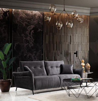 Wohnzimmer Garnitur Modern Design Möbel Luxus Sofagarnitur Set 2 tlg.