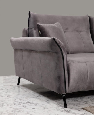 Sofa Couch Wohnzimmer Dreisitzer Polstersofa Luxus Design Möbel Modern Textil