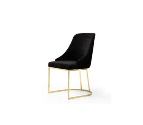 Luxuriöser Stuhl in universeller weißer Farbe für modernes Esszimmer