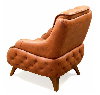 Sessel Sitz Modern Design Wohnzimmer Polster Einsitzer Relax Stil