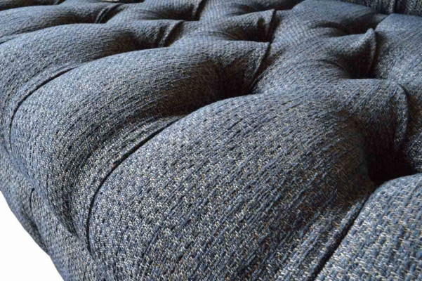Dreisitzer Couch Polster Design Sofa Chesterfield Grau Sofas Zimmer Möbel